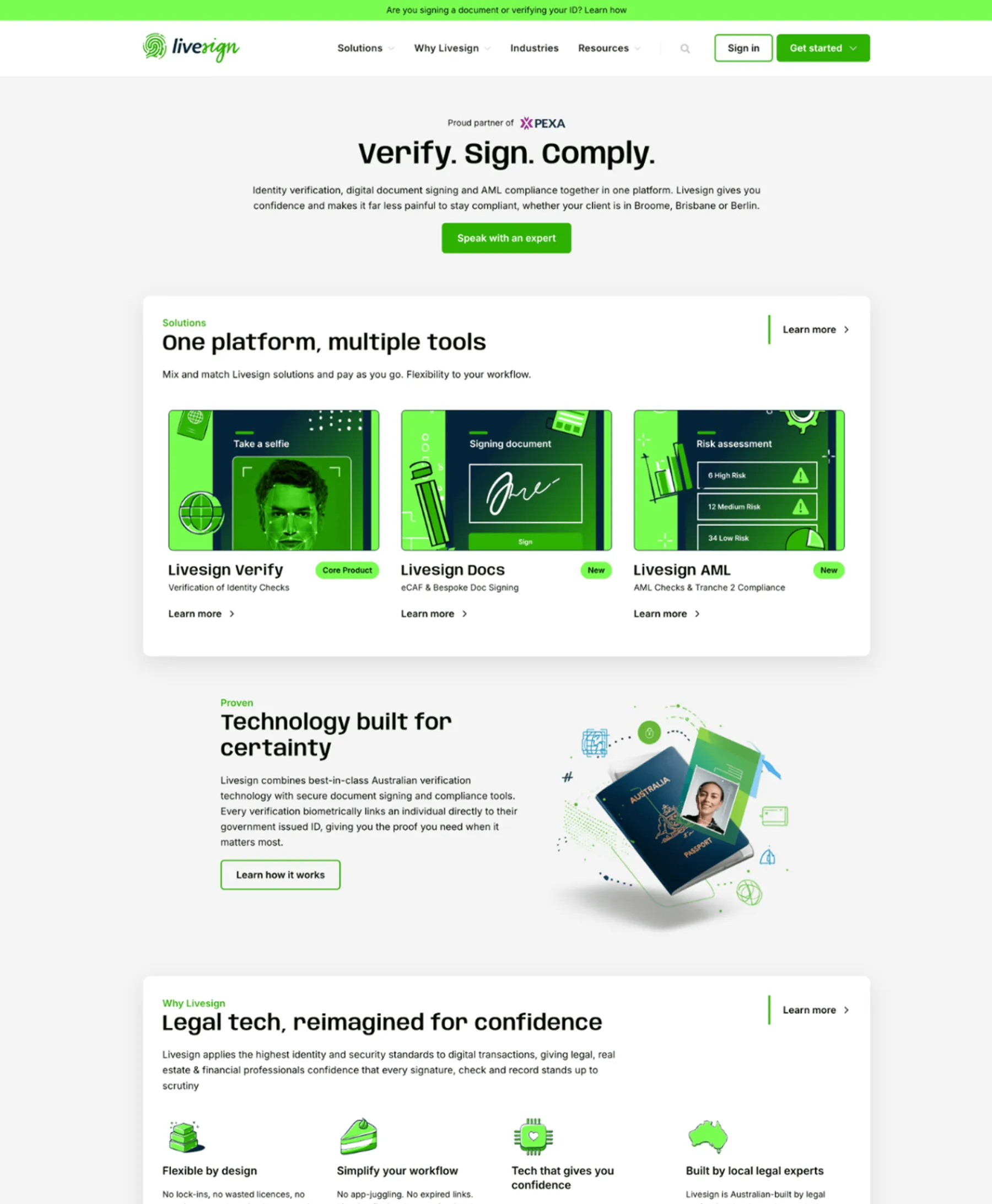 Livesign project image