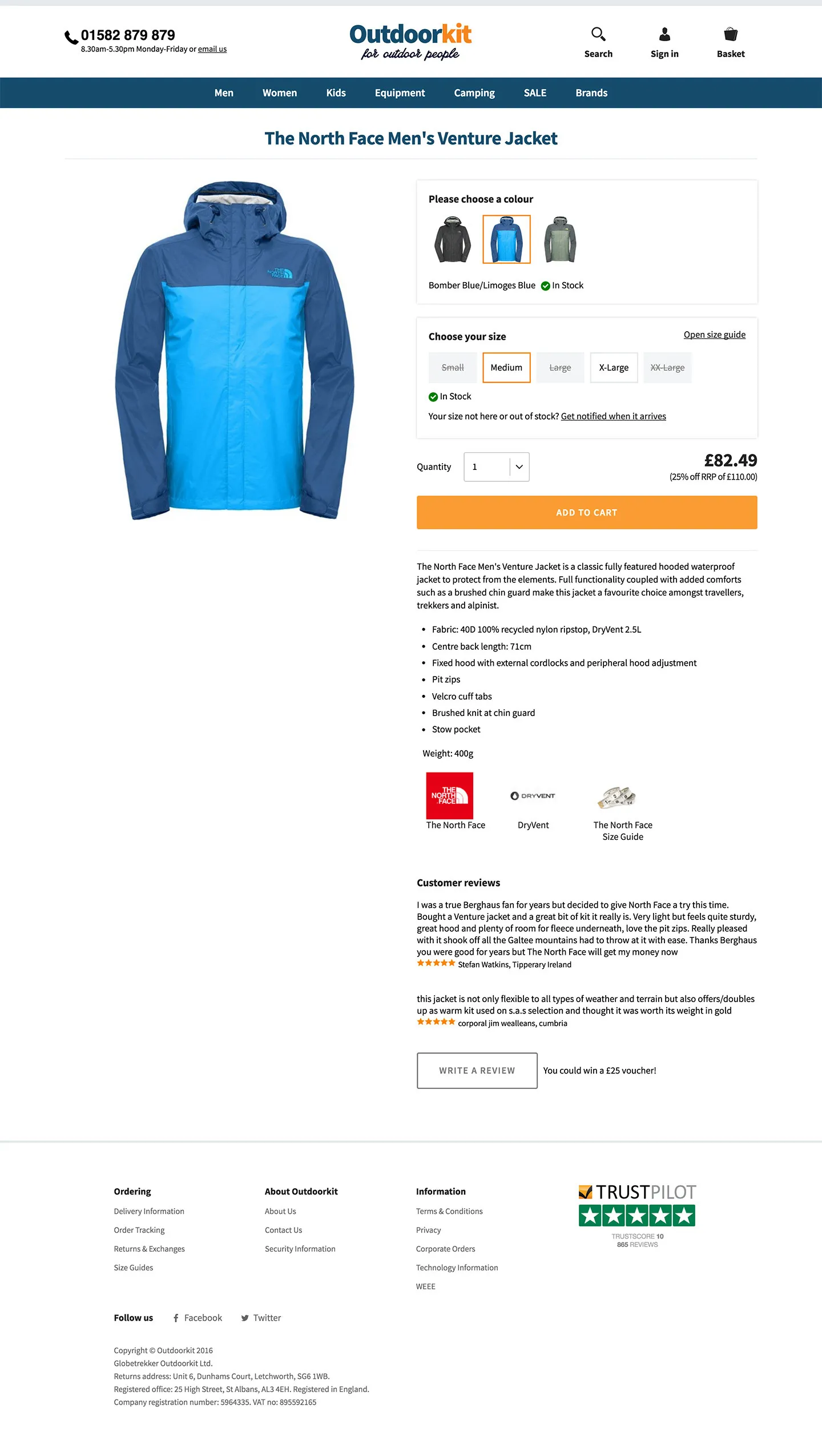 Outdoorkit project image