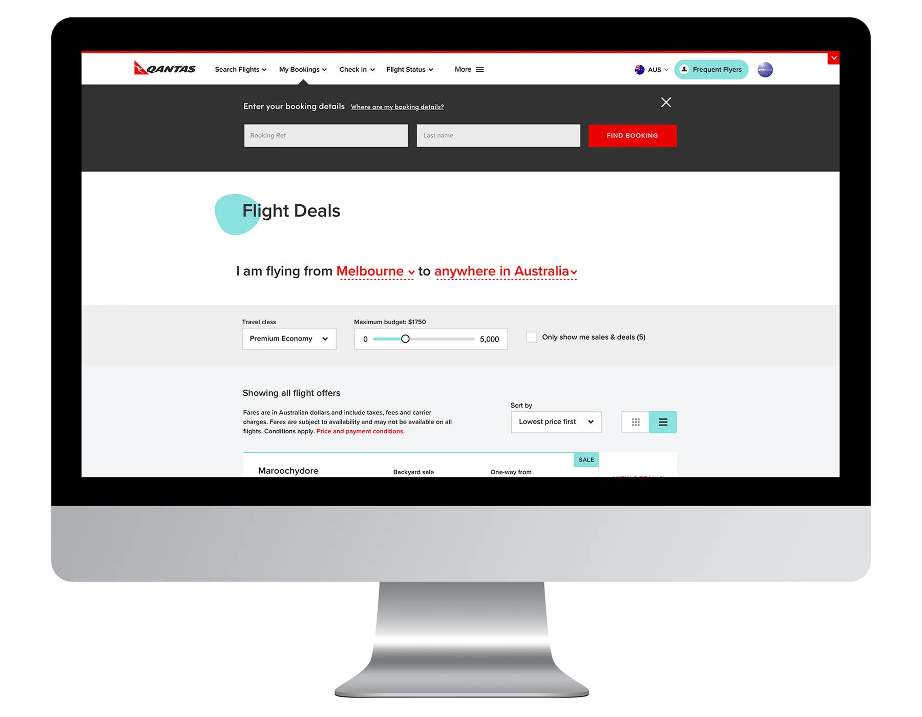 Qantas project image