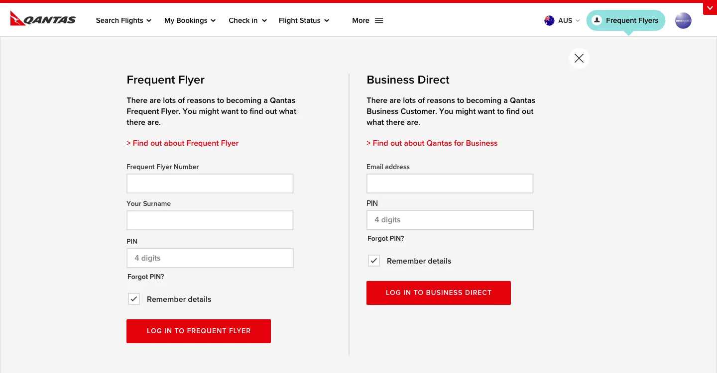 Qantas project image
