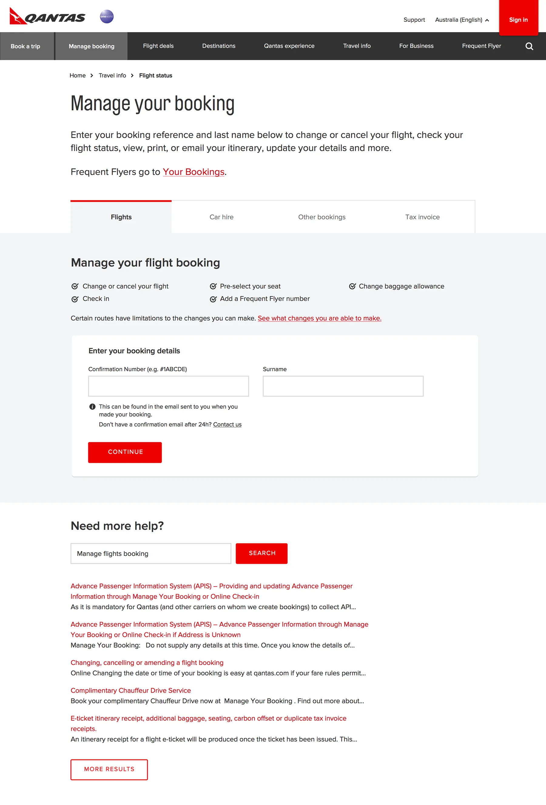 Qantas project image