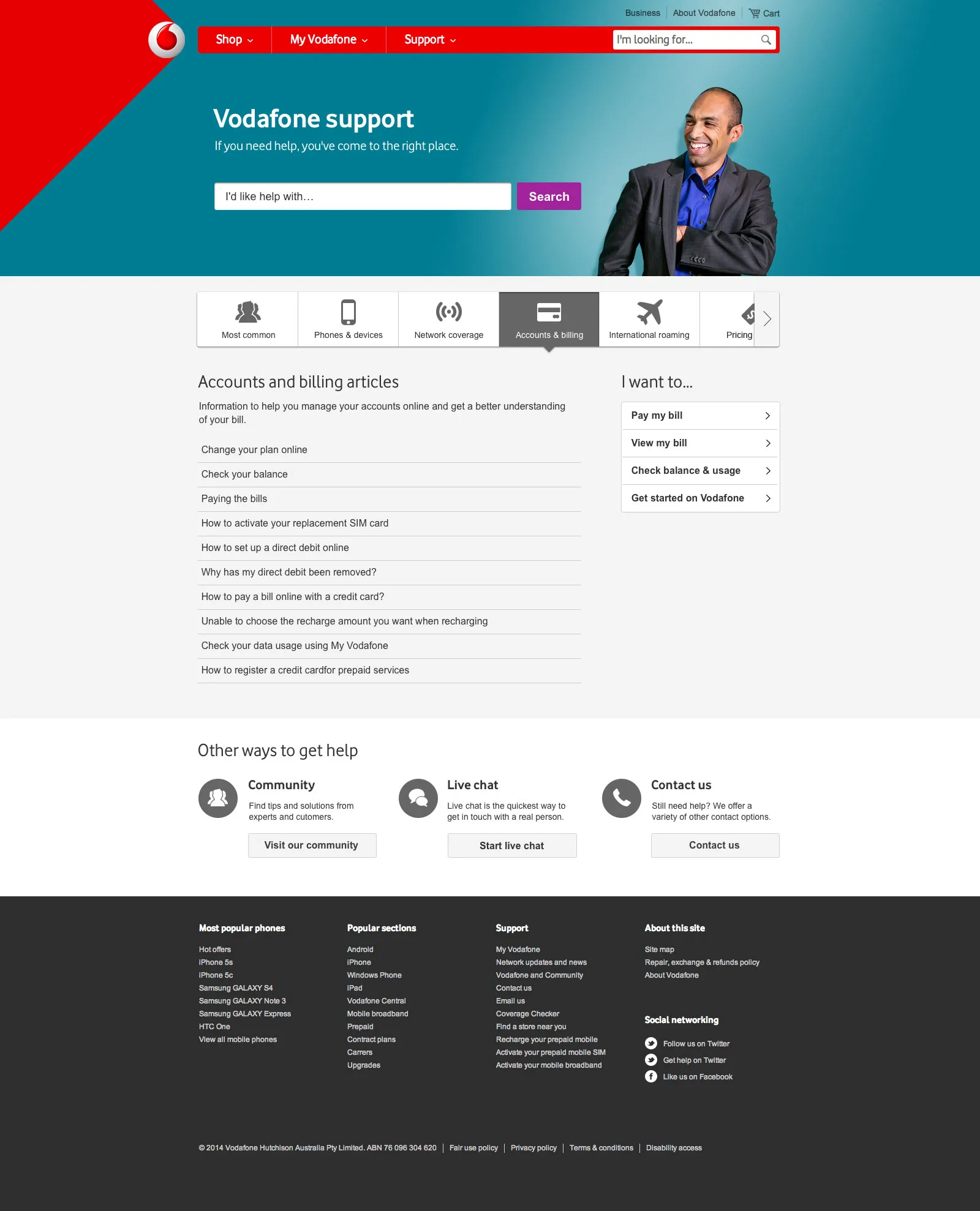 Vodafone project image