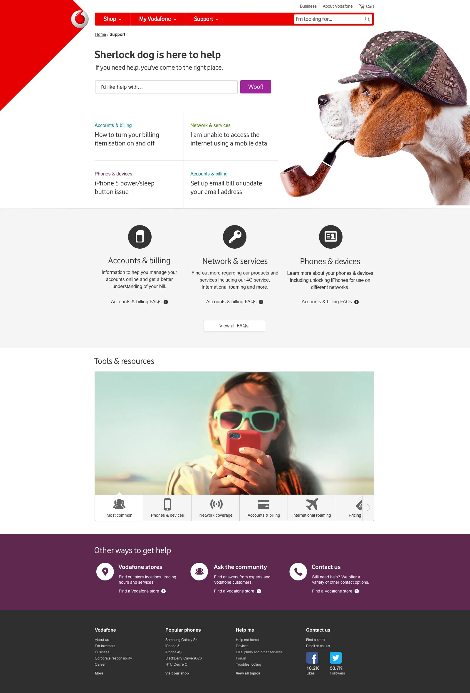 Vodafone project image